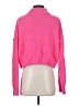 Shein 100% Acrylic Pink Turtleneck Sweater Size 4 - photo 2