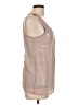 Design History Tan Sleeveless Blouse Size L - photo 4