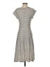 Max Studio Solid Gray Casual Dress Size S - photo 2
