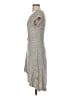 Max Studio Solid Gray Casual Dress Size S - photo 5