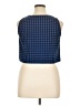 Unbranded 100% Rayon Blue Sleeveless Blouse Size XL - photo 2