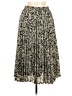 Chartou Animal Print Silver Casual Skirt Size M - photo 1