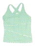Sen Argyle Green Swimsuit Top Size M (estimated) - photo 1
