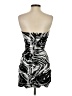 Arden B. 100% Polyester Graphic Black Cocktail Dress Size XS - photo 2