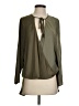 Silence and Noise 100% Polyester Green Long Sleeve Blouse Size XS - photo 1