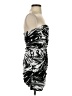 Arden B. 100% Polyester Graphic Black Cocktail Dress Size XS - photo 4