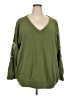 Torrid Green Pullover Sweater Size 4X Plus (4) - photo 1