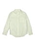 Zara 100% Cotton Solid Green Long Sleeve Button-Down Shirt Size 9 - photo 1