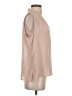DKNY 100% Polyester Pink Tan Sleeveless Blouse Size Lg - XL - photo 4