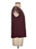 Shein Burgundy Short Sleeve Top Size 4 - photo 4