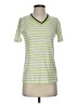 Orly Stripes Green Short Sleeve T-Shirt Size S - photo 1