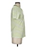 Orly Stripes Green Short Sleeve T-Shirt Size S - photo 4