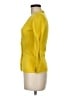 M Missoni 100% Elastane Yellow 3/4 Sleeve Blouse Size 6 - photo 5