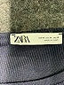 Zara Stripes Black Casual Dress Size M - photo 7