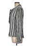 Have Stripes Gray Long Sleeve Blouse Size L - photo 5