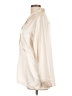 Topshop Color Block Ivory Long Sleeve Blouse Size 10 - photo 5