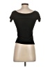 Reformation Jeans Black Short Sleeve Top Size S - photo 2