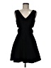Zara 100% Polyester Solid Black Cocktail Dress Size M - photo 1