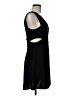 Zara 100% Polyester Solid Black Cocktail Dress Size M - photo 4