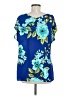 Como 100% Polyester Blue Short Sleeve T-Shirt Size M - photo 2