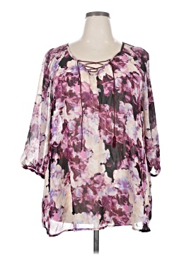 Lane Bryant 3/4 Sleeve Blouse