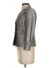 Evan Picone Metallic Silver Gray Blazer Size 4 (petite) - photo 5