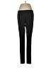 Ecru Solid Black Dress Pants Size 6 - photo 1