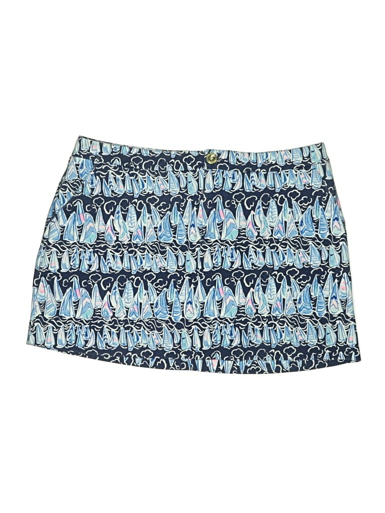 Pre-owned Lilly Pulitzer Casual Skirt In Blue