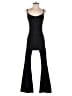 Qinsen Solid Black Jumpsuit Size S - photo 1