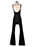 Qinsen Solid Black Jumpsuit Size S - photo 2