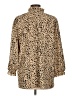 Angashion Animal Print Gold Long Sleeve Blouse Size L - photo 2