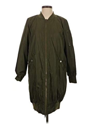 New York & Company Raincoat (view 1)