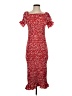 Shein Red Casual Dress Size 4 - photo 1