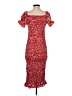 Shein Red Casual Dress Size 4 - photo 2