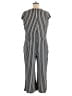 Tacera Stripes Gray Jumpsuit Size XL - photo 2