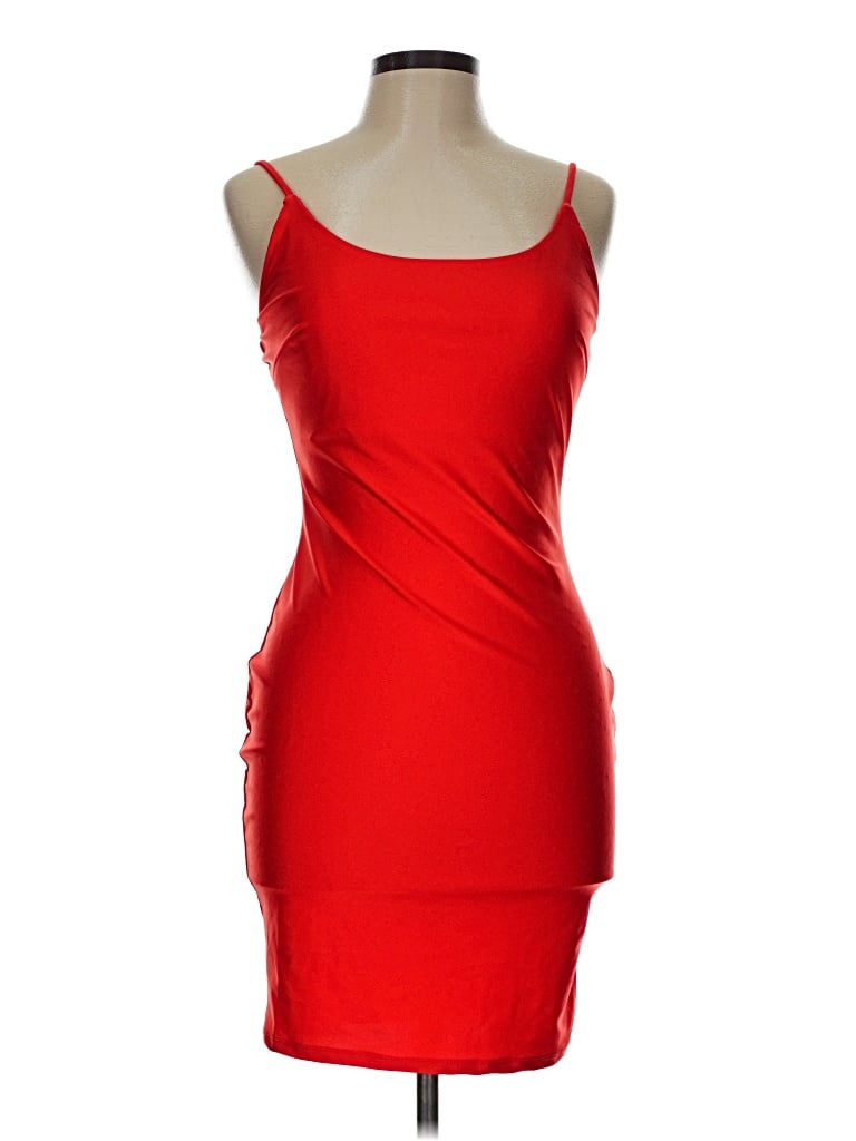 Pre-owned Iris Cocktail Dress In Red