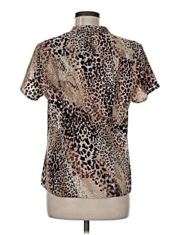 Dana Buchman Short Sleeve Blouse (view 2)