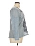 Energie 100% Polyester Gray Long Sleeve Top Size XL - photo 4