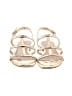 J.Crew Gold Sandals Size 8 1/2 - photo 2