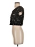 Express Black Short Sleeve Top Size S - photo 5