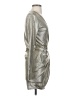VICI Metallic Silver Cocktail Dress Size S - photo 4