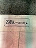 Zara 100% Cotton White Casual Pants Size 6 - photo 3
