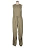 Athleta Solid Tan Green Jumpsuit Size S - photo 1