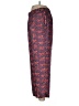 J.Crew Collection 100% Silk Print Red Silk Pants Size 8 - photo 5