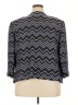 Tahari by ASL Chevron-herringbone Blue Blazer Size 20W - photo 2