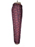 J.Crew Collection 100% Silk Print Red Silk Pants Size 8 - photo 4