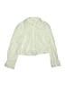 Zara Green Long Sleeve Blouse Size 11 - 12 - photo 1