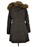Vince Camuto 100% Polyester Brown Coat Size M - photo 2