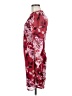 Fourteenth Place 100% Polyester Floral Red Cocktail Dress Size M - photo 5