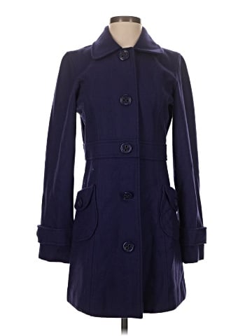 Tulle Wool Coat (view 1)